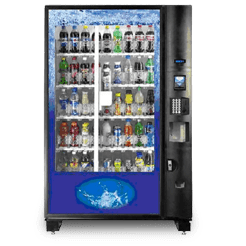 Glass Front Bottle Drop Vending Machines
