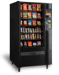 5 across Snack Vending Machines