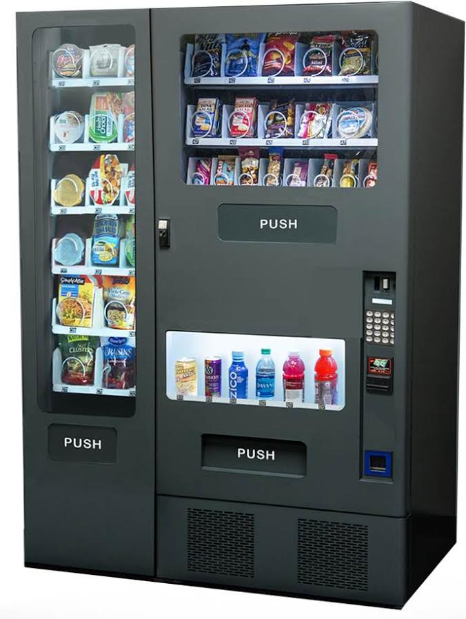 3-Wide Combination Vending Machine