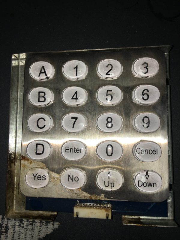 KEYPAD Control board FOR NV2020 & FEH-B12 COMBO VENDING MACHINE
