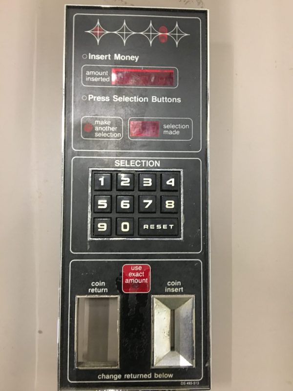 ROWE SNACK MACHINE FRONT BEZEL