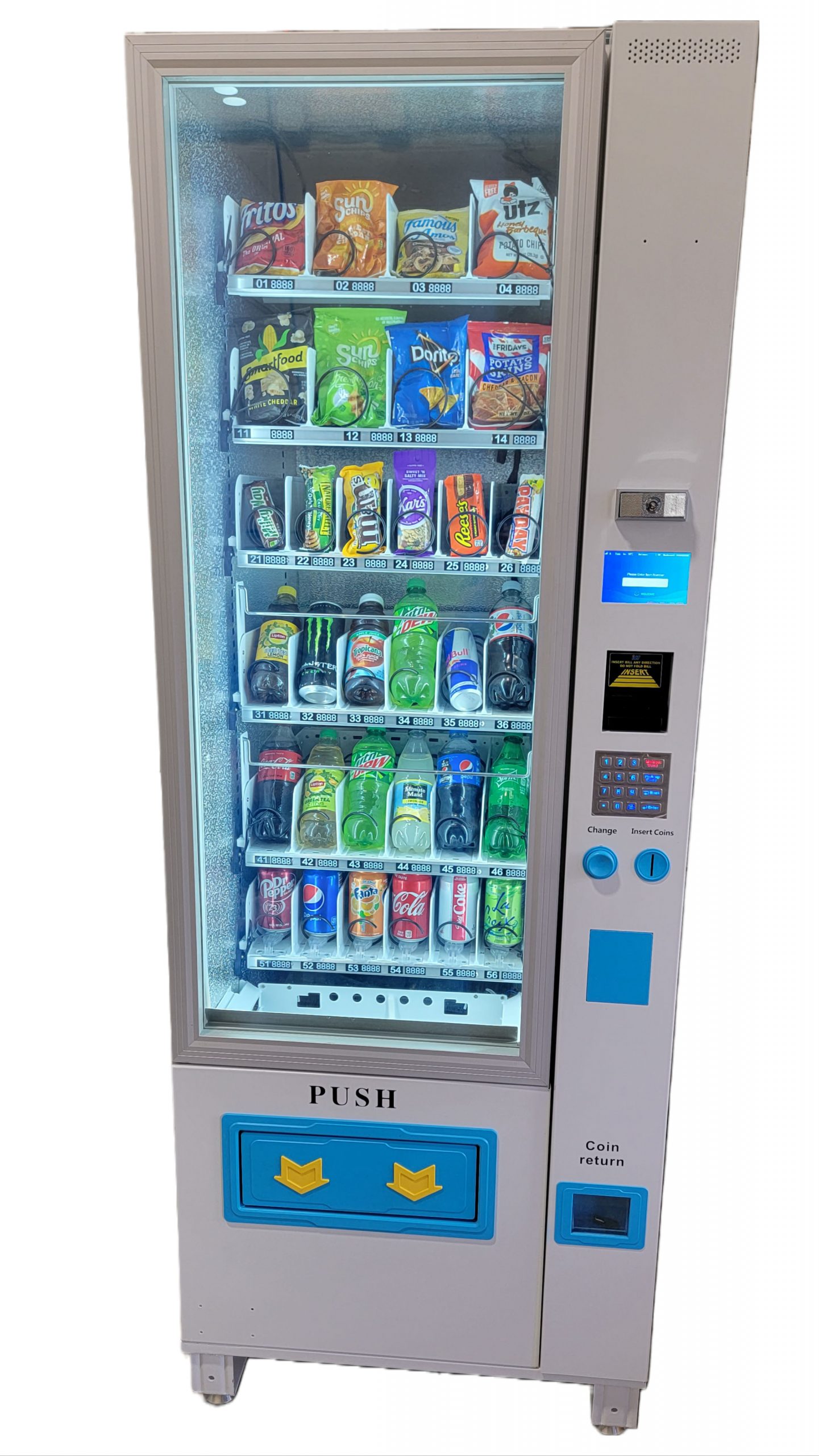 Refrigerated Combo Vending Machine